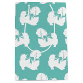 Pekingese Dog Puppy Medium Cadeauzakje (Voorkant)