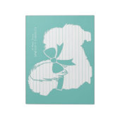 Pekingese Dog Puppy Notitieblok (Linkerzijde)