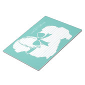 Pekingese Dog Puppy Notitieblok (Schuin)