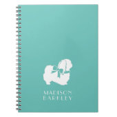 Pekingese Dog Puppy Notitieboek (Voorkant)