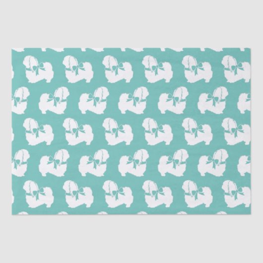 Pekingese Dog Puppy Tissuepapier (Voorkant)