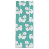 Pekingese Dog Puppy Wijn Cadeautas (Voorkant)