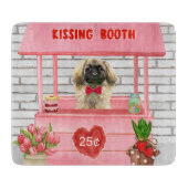 pekingese Dog Valentijnsdag Kissing Booth Snijplank (Voorkant)