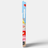 Pekingese Dog Valentijnsdag Truck Hearts Case-Mate iPhone Case (Achterkant / Links)