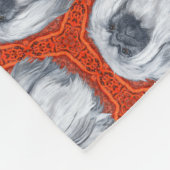 Pekingese Dogs Fleece Deken (Hoek)