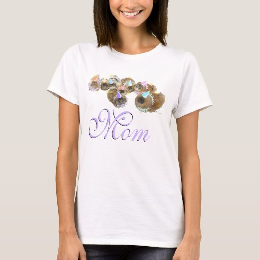 Pekingese Feest T-shirt (Voorkant)