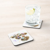 Pekingese Feestgroep Onderzetter (Rechterzijde)