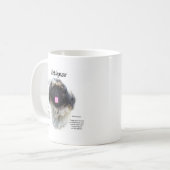 Pekingese Geschiedenis Ontwerp Koffiemok (Voorkant links)