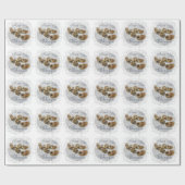 Pekingese Groep Cadeaupapier (Vlak)