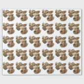 Pekingese Groep Cadeaupapier (Vlak)