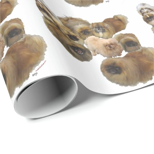Pekingese Group Cadeaupapier (Rol Hoek)