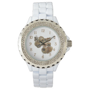 Pekingese Group Horloge