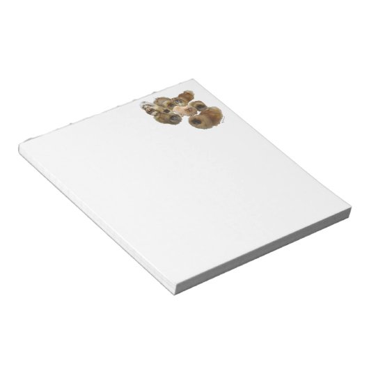 Pekingese Group Notitieblok (Schuin)