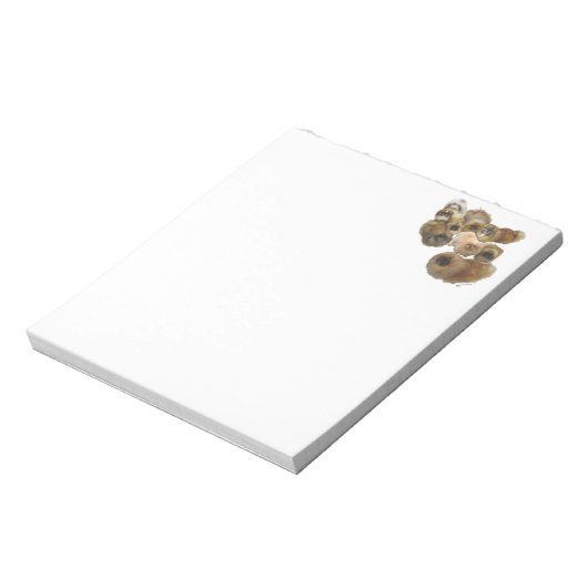 Pekingese Group Notitieblok (Linkerzijde)