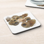 Pekingese Group Onderzetter (Linkerzijde)