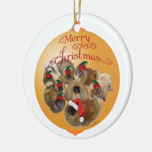 Pekingese Group Ornament (Links)