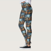 Pekingese Halloween Griezelig Leggings (Links)
