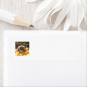 Pekingese Halloween Retouradreslabels Etiket (Insitu)