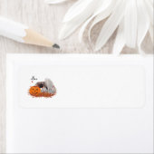 Pekingese Halloween Retouradreslabels Etiket (Insitu)