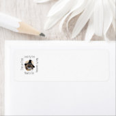 Pekingese Halloween Return Address Labels (Insitu)