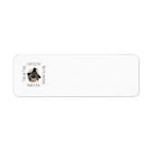Pekingese Halloween Return Address Labels (Voorkant)