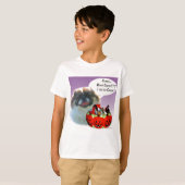 Pekingese Halloween Snoep T-shirt (Voorkant volledig)