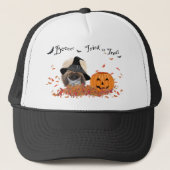 Pekingese Halloween Trucker Pet (Voorkant)