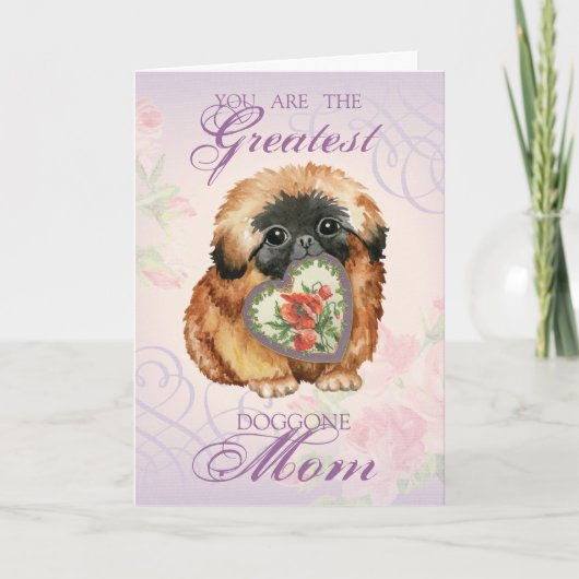 Pekingese harmam kaart (Voorkant)