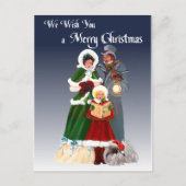 Pekingese Holiday Design Feestdagenkaart (Voorkant)