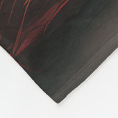 Pekingese Hond in Sneeuw Kerstmis Fleece Deken (Hoek)