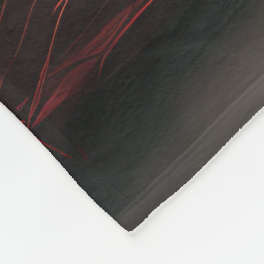 Pekingese Hond in Sneeuw Kerstmis Fleece Deken (Hoek)