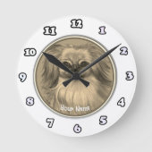 Pekingese hond klok (Voorkant)