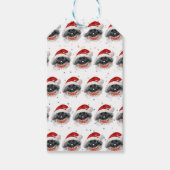 Pekingese Hond Ras Kerststerren Cadeaulabel (Voorkant)