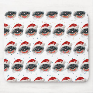 Pekingese Hond Ras Kerststerren Muismat