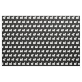 Pekingese Hond Silhouet Huisdier Stof (Fat Quarter)