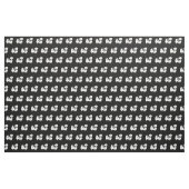 Pekingese Hond Silhouet Huisdier Stof (Fat Quarter)