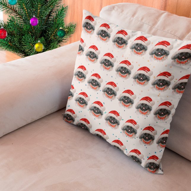 Pekingese hondenras kerst sterren kussen (Creator heeft geüpload)