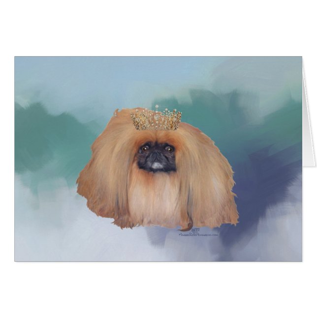 Pekingese Ijsprinses (Voorkant Horizontaal)