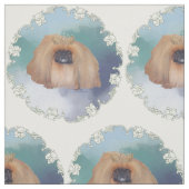 Pekingese Ijsprinses Stof (Swatch)