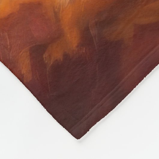 Pekingese in Herfstbladeren Herfst Inspire Fleece Deken (Hoek)