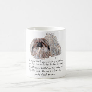 Pekingese Keepomwille - MALE Koffiemok