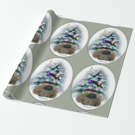 Pekingese kerst cadeaupapier