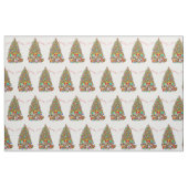 Pekingese Kerst Groep Stof (Yard (91,4 cm))
