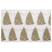 Pekingese Kerst Groep Stof (Fat Quarter)