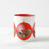 Pekingese Kerst Ornament Mok (Midden)