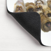 Pekingese Kerst Ornament Muismat (Hoek)
