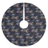 Pekingese Kerstfeest Seizoen Kerstboom Rok (Voorkant)