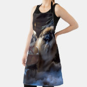 Pekingese Kerstfeest Seizoen Schort (Insitu)