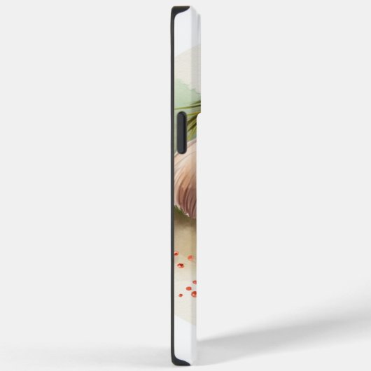 Pekingese kerstkrans feestelijke pup Case-Mate iPhone case (Achterkant / Rechts)