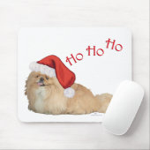 Pekingese Kerstman Muismat (Met muis)
